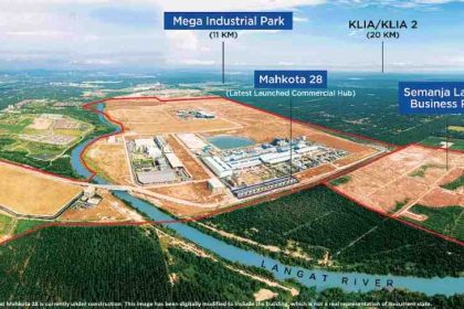 An industrial city in Banting.